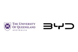 UQ and BYD logos